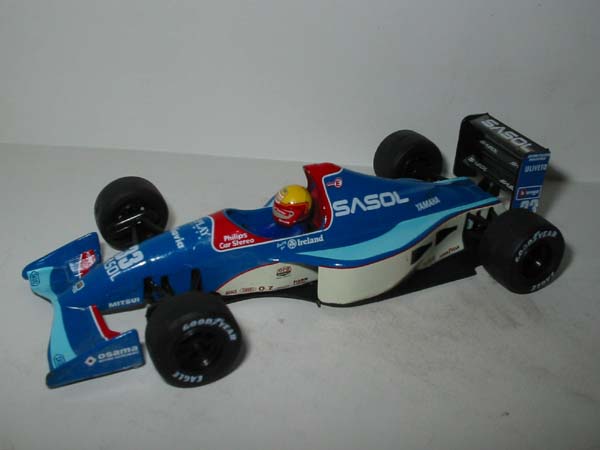 Jordan 192 Yamaha 1992 M.Gugelmin Nº33