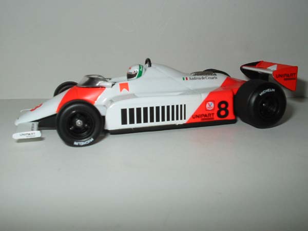 McLaren MP4 B-Ford Marlboro A.De Cesaris 1982 Nº8